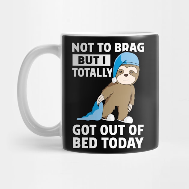 Cute Sloth Sleepy Lazy by Tobias Store